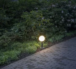 Borne, Gloo Pure 44, anthracite, IP44, Ø20cm, H44cm - SLV