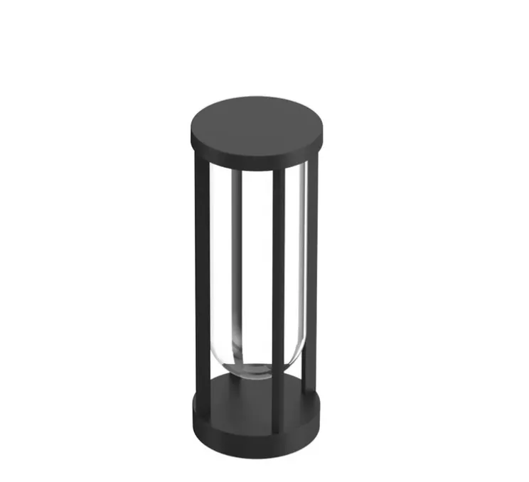 Borne, In Vitro DALI, noir, IP66, LED, dim, 3000K, 714 lm, Ø15,5cm, H40cm - Flos