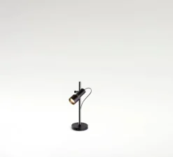 Borne, Palosanto B 5/30, noir, IP65, LED, dim, 2700K, Ø5,2cm, H30cm - Marset