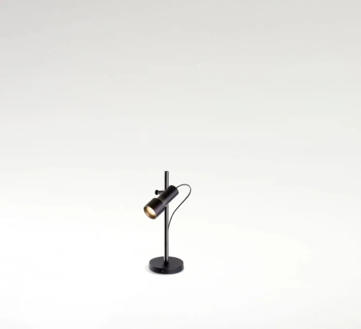 Borne, Palosanto B 5/30, noir, IP65, LED, dim, 2700K, Ø5,2cm, H30cm - Marset