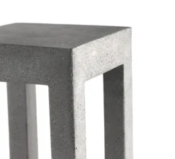 Borne, Pilo 350, béton, IP65, LED, 2700K, 242 lm, L20cm, H35cm - Faro