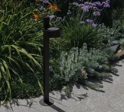 Borne, Plaff-on! B IP65, noir, IP65, LED, 2700K, 571 lm, Ø16cm, H75,5cm - Marset