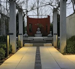 Borne, Quadrasyl 75, anthracite, IP44, L1919cm, H75cm - SLV