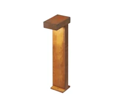 Borne, Rusty Pathlight 70, rouille, IP55, LED, 3000K, 470 lm, L15cm, H70cm - SLV