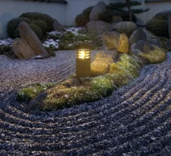 Borne, Rusty square, rouille, IP55, L12cm, H40cm - SLV