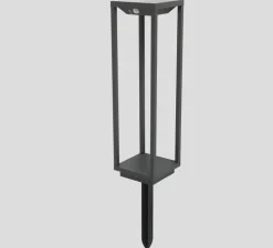 Borne, SAURA, gris foncé, IP54, L14cm, H14cm - Faro