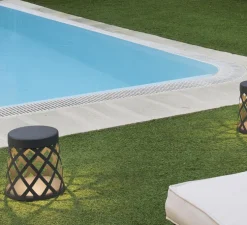 Borne, Shadow, gris, Ø245cm - FARO