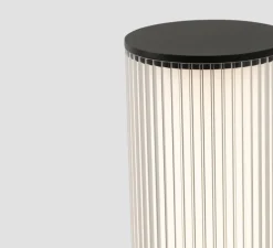 Borne, Tura 2050, gris foncé, IP65, LED, 3000K, 4784 lm, Ø16cm, H205cm - Faro