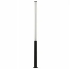 Borne, Tura 2050, gris foncé, IP65, LED, 3000K, 4784 lm, Ø16cm, H205cm - Faro