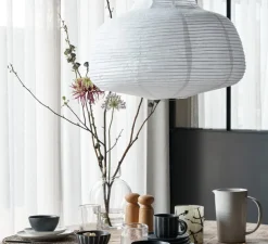 Duo de suspensions, Rica , blanc, Ø55cm, H38cm - House Doctor