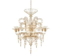 Grand Lustre, Angelus, or, Ø113cm, H115cm - Forestier