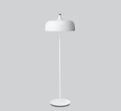 Lampadaire, Acorn, blanc mat, Ø35cm, H122cm - Northern