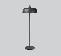 Lampadaire, Acorn, gris mat, Ø35cm, H122cm - Northern