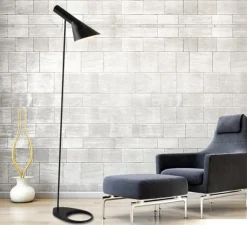 Lampadaire, AJ, noir, L27,5cm, H130cm - Louis Poulsen