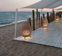 Lampadaire, Amphora 2, beige, IP66, Ø80cm, H123cm - Bover