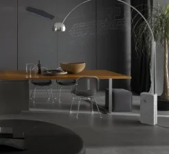 Lampadaire, Arco LED, blanc, 2700K, 1124lm, H240cm, Ø32cm - Flos