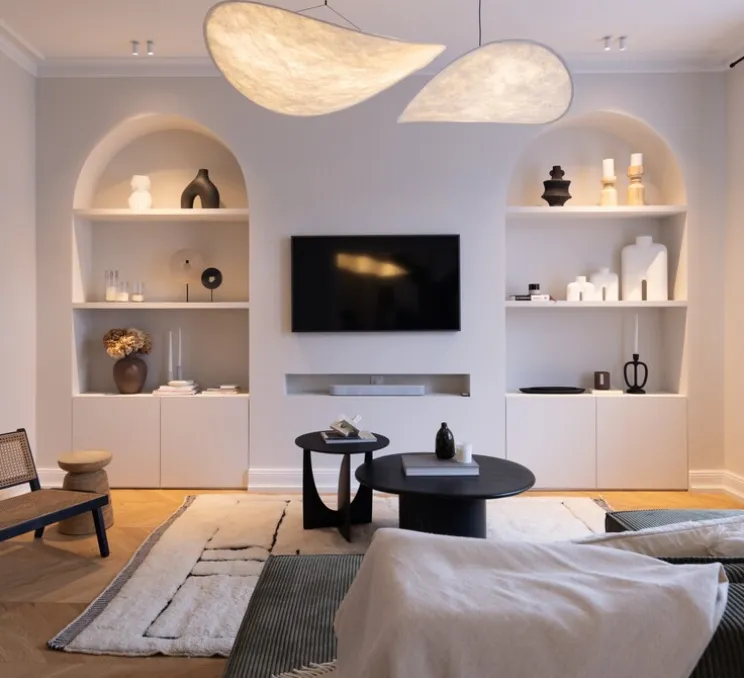 Lampadaire, Arum, Cashmere, L25,6cm, H136cm - Ferm living