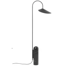 Lampadaire, Arum, noir, L25,6cm, H136cm - Ferm living