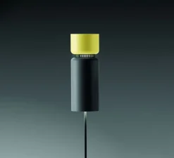 Lampadaire, Aspen, F17, citron, gris, H170cm - B-LUX