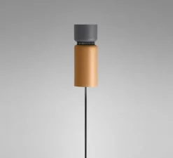Lampadaire, Aspen, F17, gris, mangue, H170cm - B-LUX