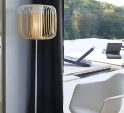 Lampadaire, Bamboo Light, blanc, Ø45cm, H150cm - Forestier