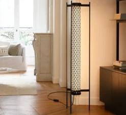 Lampadaire, Belleville, gris charbon, IP67, LED, dim, 2700K, 2000 lm, L13cm, H154,5cm - Sammode