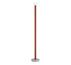 Lampadaire, Bellhop, rouge brique, LED, 2700K, 1023lm, Ø26cm, H178cm - Flos