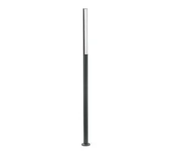 lampadaire, BERET-3, gris, 0LED, 4000K, 625lmL6,5cm, H180cm - Faro