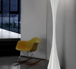 Lampadaire, BICONICA POL, blanc, H195cm - Martinelli-luce