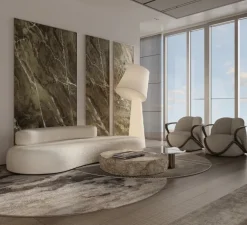 Lampadaire, Big Brother, blanc, Ø70cm, H180cm-Alma light