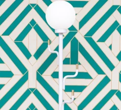 Lampadaire, Big Darling, porte manteaux, blanc, Ø34cm, H185cm - Swedish Ninja