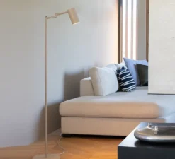 Lampadaire, Bilbao, beige, L53cm, H154cm - It's about Romi