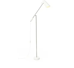 Lampadaire, Birdy, blanc, H133cm, L67cm - Northern