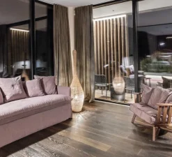 Lampadaire, Bolla S, naturel, Ø31cm, H120cm - GERVASONI