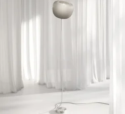 Lampadaire, Bright Helio, gris, Ø20cm, H25cm - Nordic Tales