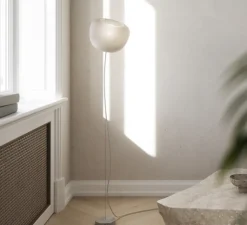 Lampadaire, Bright Helio, gris, Ø20cm, H25cm - Nordic Tales