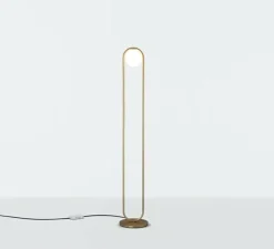 Lampadaire, C Ball F, laiton, Ø23cm, H158cm - B-Lux