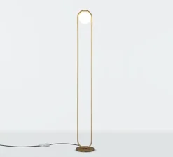 Lampadaire, C Ball F, laiton, Ø23cm, H158cm - B-Lux