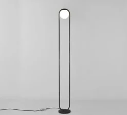 Lampadaire, C ball F, noir, Ø18,5cm, H158cm - Blux