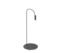 Lampadaire, Caule 3, noir, IP66, LED, dim, 2700K, 282 lm, Ø50cm, H140cm - Flos