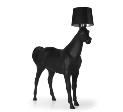 Lampadaire, Cheval, Horse Lamp, noir, L230cm, H240cm - Moooi