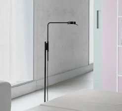 Lampadaire, Chipperfield F, acier foncé, LED, 2700K, 690lm, L22cm, H112,6cm - Wastberg