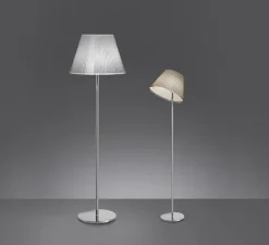 Lampadaire, Choose, parchemin et gris anthracite, Ø35,8cm, H140cm - Artemide