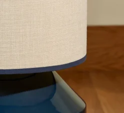 Lampadaire, Claude, bleu noir, Ø35cm, H94cm - Sarah Lavoine