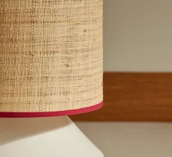 Lampadaire, Claude, écru, Ø35cm, H94cm - Sarah Lavoine