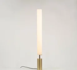 Lampadaire, Clope 09-80, laiton, LED, 2700K, 1830 lm, Ø9cm, H107,5cm - CVL