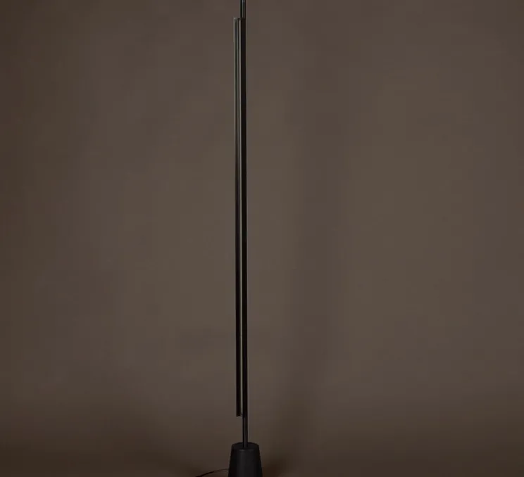 Lampadaire, Compendium D81tw2, noir, LED, 2700K, Ø14,5cm, H178cm - Luceplan