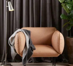 Lampadaire, Cono, Satin, Ø23cm, H141,5cm - Woud