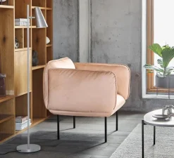 Lampadaire, Cono, Satin, Ø23cm, H141,5cm - Woud