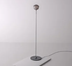 Lampadaire, Contour 150, gris ardoise, LED, dim, 1800-3000K, Ø30cm, H144,5cm - A-N-D